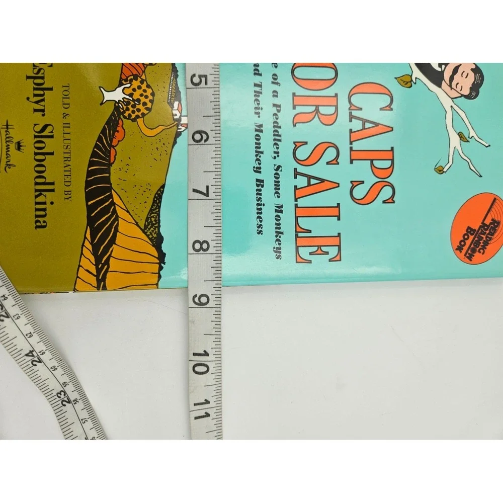 Caps for Sale Esphyr Slobodkina Classic Kids Picture Book Vintage PB